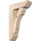 Ekena Millwork Olympic Slat Smooth Bracket w/ Offset Brace, Douglas Fir, 7 1/2"W x 24"D x 36"H BKT0806X24X36OLY06SDF - alternate 1